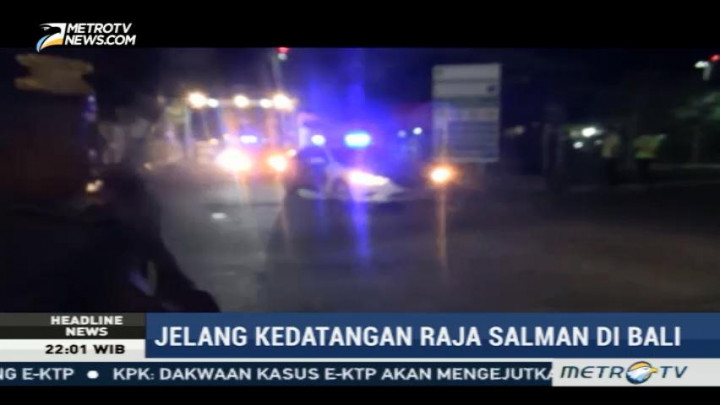 Pesawat Pembawa Logistik Raja Salman Tiba di Bali