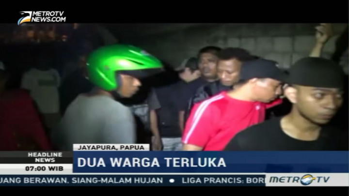Dua Orang Terluka Akibat Bentrokan di Jayapura