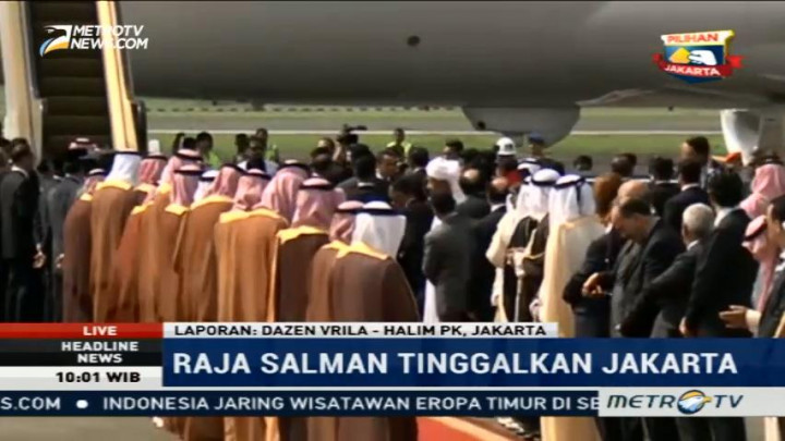 Sebelum ke Bali, Raja Salman Bertolak ke Brunei Darussalam