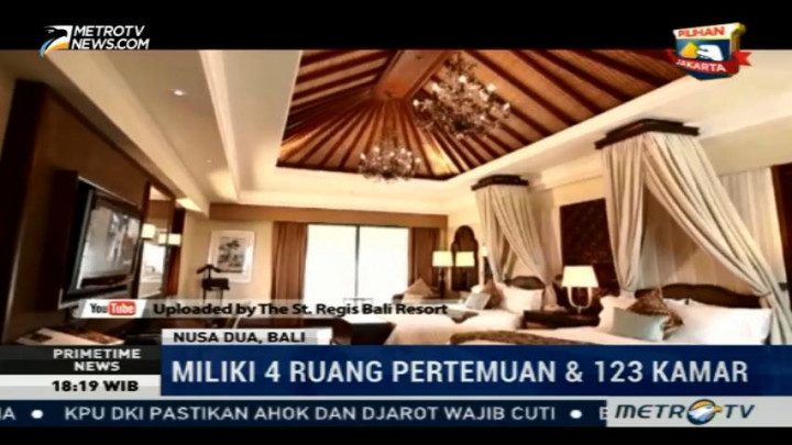 Megahnya Hotel Tempat Raja Salman Menginap di Bali