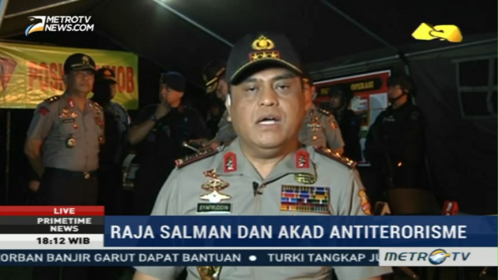 Wakapolri: Pengamanan Raja Salman di Jakarta Cukup Baik