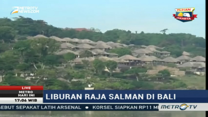 Hari Pertama di Bali, Raja Salman Nikmati Liburan di Sekitar Hotel