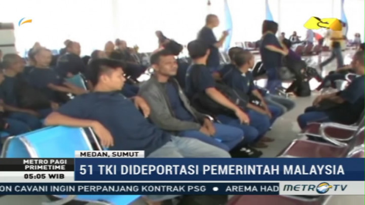 51 TKI asal Sumatra Dideportasi Malaysia