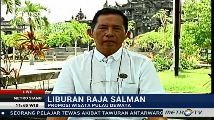 Dampak Wisata di Bali atas Kehadiran Raja Salman