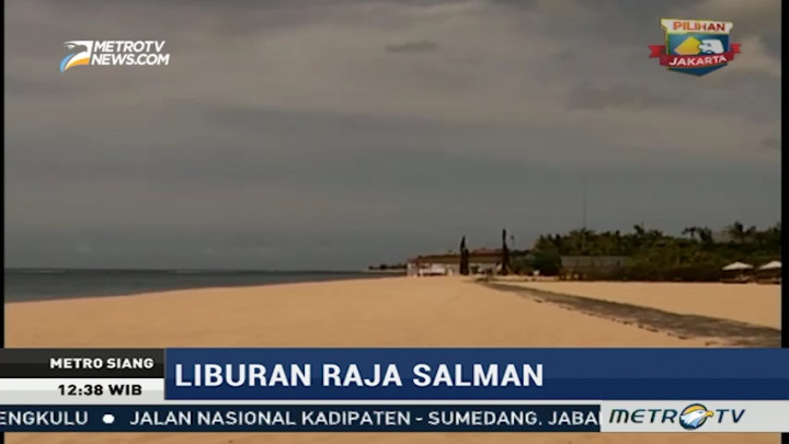 Hari ke-4 di Bali, Raja Salman Masih di Pantai Geger