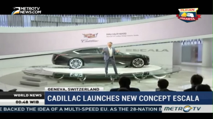 Cadillac Launches the New Concept Escala