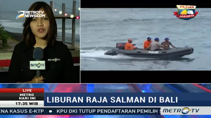 Pengamanan di Darat dan Laut Diperketat untuk Raja Salman