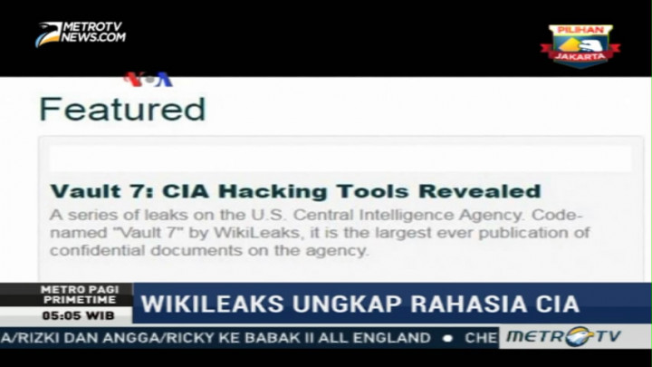 WikiLeaks Bongkar Rahasia CIA