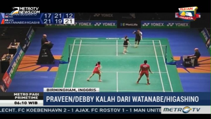 Praveen Jordan/Debby Susanto Tersingkir dari All England 2017