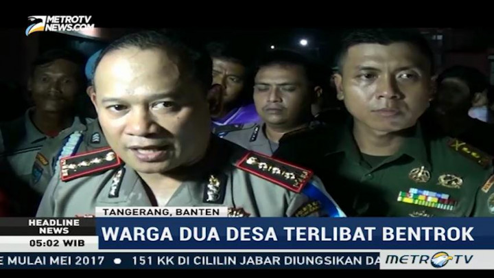 Antisipasi Bentrok Susulan, Personel Gabungan Masih Bersiaga di Tangerang