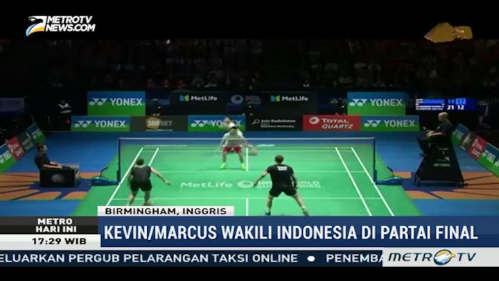 Kalahkan Denmark, Kevin/Marcus Melaju ke Final All England