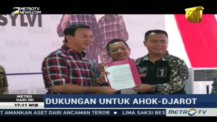 Gerakan Relawan Agus-Sylvi Deklarasikan Dukungan ke Ahok