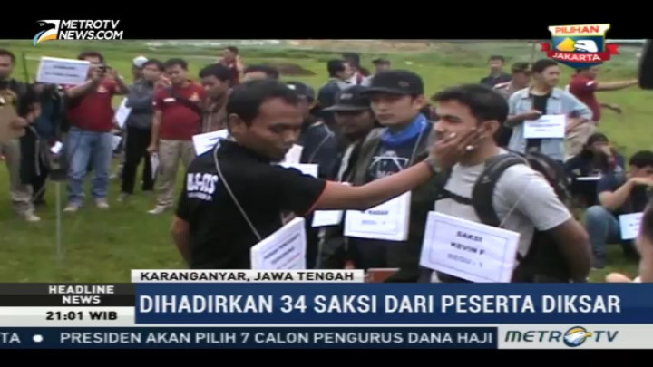 34 Saksi Dihadirkan dalam Rekonstruksi Kasus Mapala UII