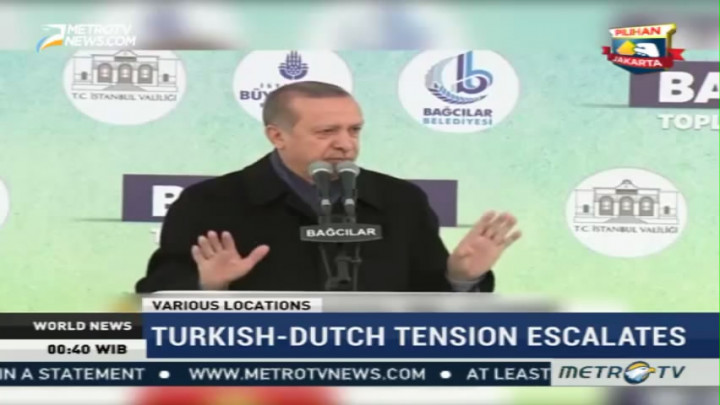 Turkish-Dutch Diplomatic Dispute Escalates