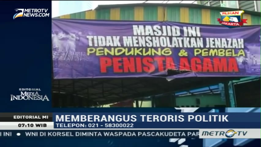 Memberangus Teroris Politik