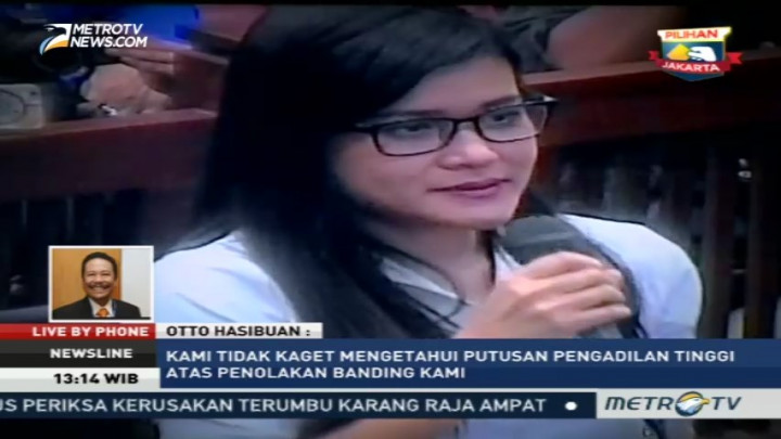 Pengacara Jessica Tidak Kaget Bandingnya Ditolak