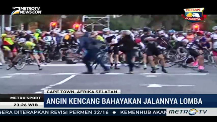 <i>Road Race</i> di Cape Town Dibatalkan karena Angin Kencang