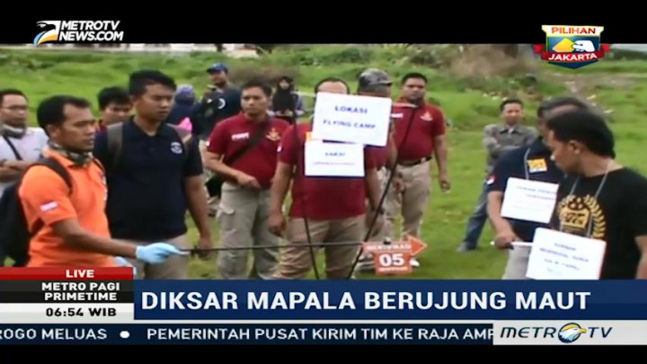 Saksikan Rekonstruksi, Orang Tua Korban Minta Mapala UII Dibubarkan