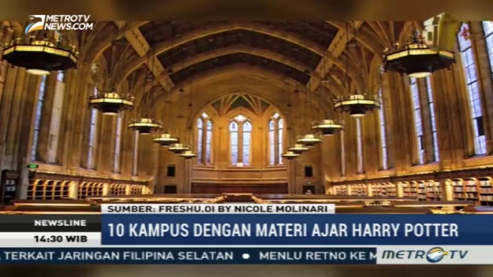 Sepuluh Kampus Ini Berikan Materi Ajar Terkait Harry Potter