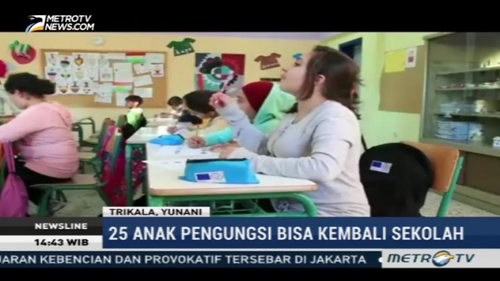 Merajut Asa Anak-anak Pengungsi Suriah