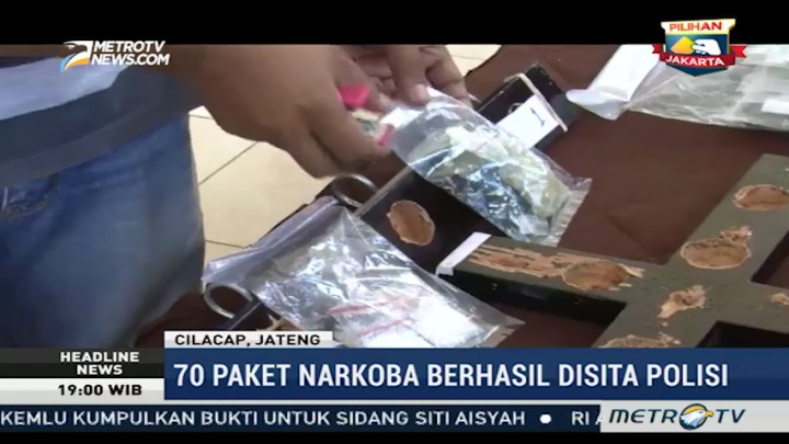 Penyelundupan Narkoba ke Lapas Nusakambangan Berhasil Digagalkan