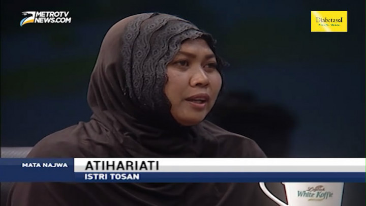 Perjuangan Istri Tosan Selamatkan Suaminya Saat Dikeroyok