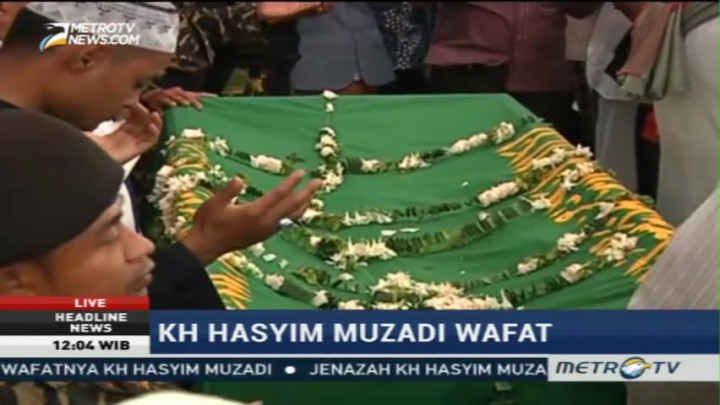 Jenazah K. H. Hasyim Muzadi Diberangkatkan ke Depok