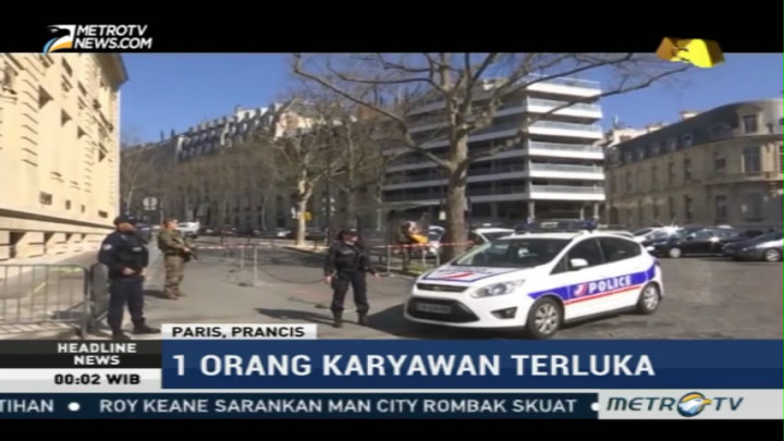 Bom Amplop Meledak di Kantor IMF Paris
