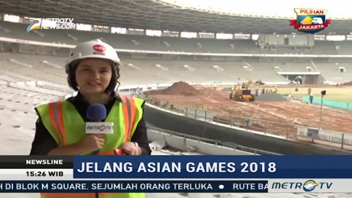 Renovasi Stadion Utama GBK Capai 32%