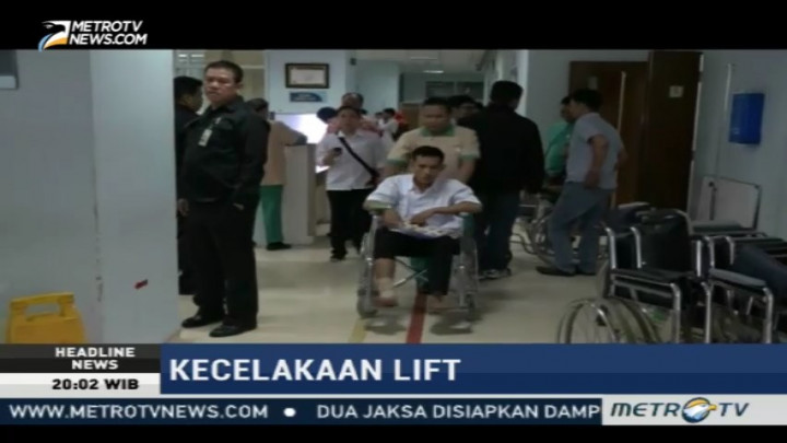 Korban Jatuhnya Lift di Blok M Dilarikan ke RSPP