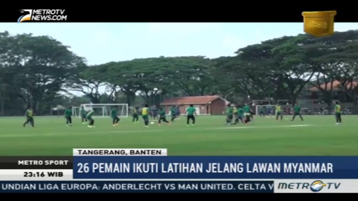 Timnas U-22 akan Jamu Myanmar dengan Formasi 4-3-3