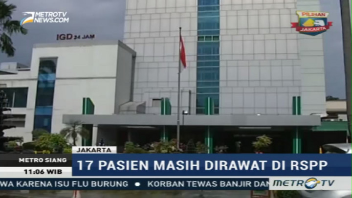 17 Korban Lift Jatuh Masih Jalani Perawatan di RSPP