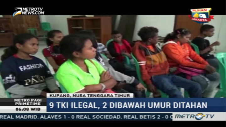 Penyelundupan TKI Ilegal di Kupang Digagalkan
