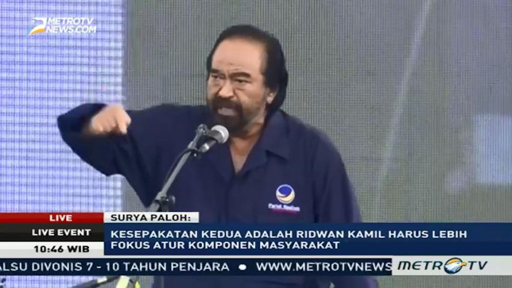 NasDem Berharap Ridwan Kamil Tak Masuk Parpol Manapun