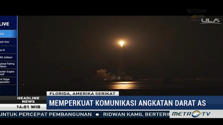 Militer AS Sukses Luncurkan Roket Mata-mata Delta IV