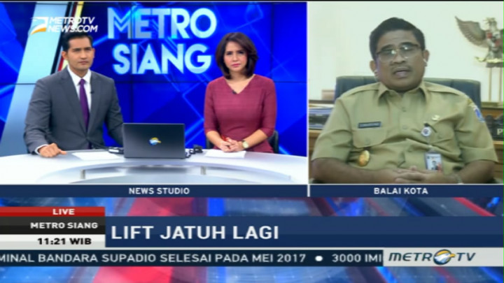 Pemprov Segera Audit Manajemen dan Teknis Lift di Jakarta
