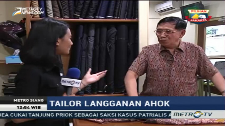 Melihat Penjahit Langganan Ahok di Gunung Sahari