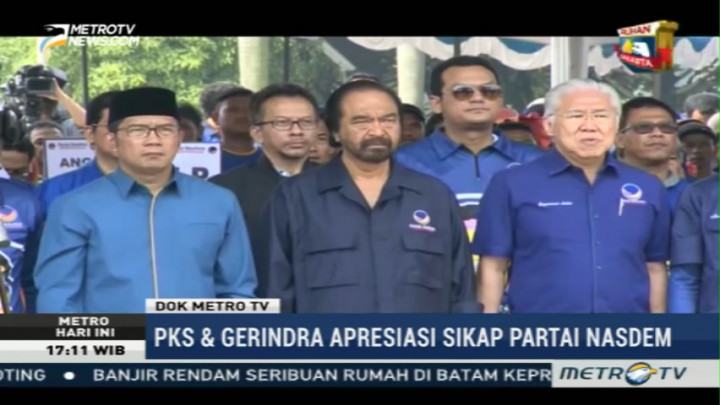 PKS dan Gerindra Apresiasi Langkah NasDem Usung Emil di Pilgub Jabar