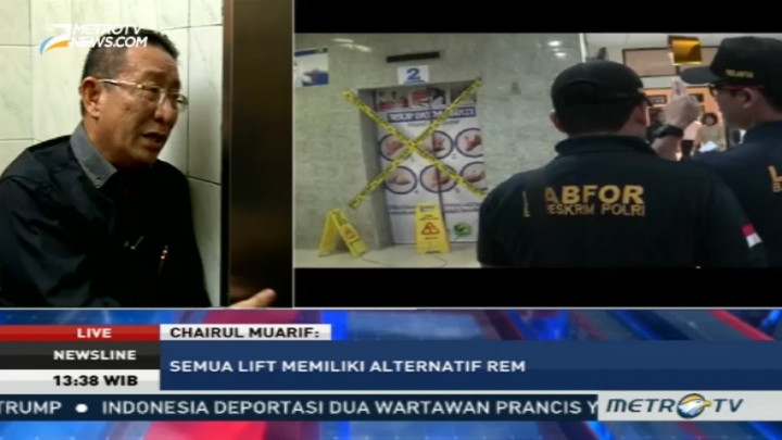Penumpang Lift di Blok M Abaikan Alarm Over Kapasitas