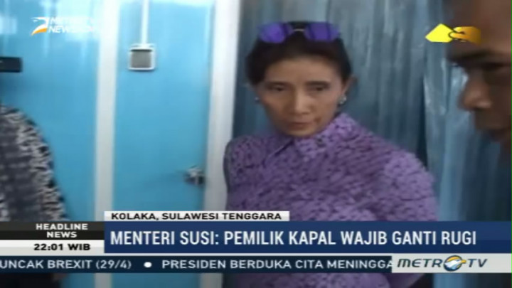 Pemerintah Isyaratkan Tuntut Pemilik Kapal Perusak Terumbu Karang Raja Ampat