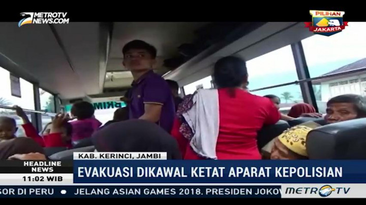 Cegah Bentrok Susulan, Ratusan Warga di Kerinci Dievakuasi