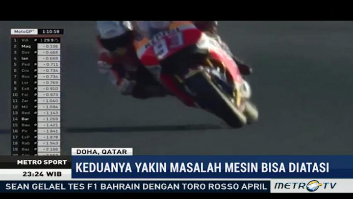 Marquez dan Pedrosa Optimis di Musim 2017