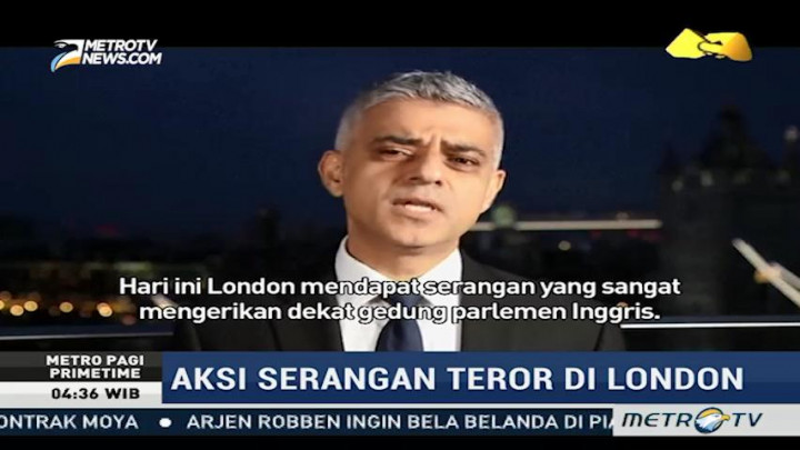 Sadiq Khan Berbelasungkawa atas Serangan di London