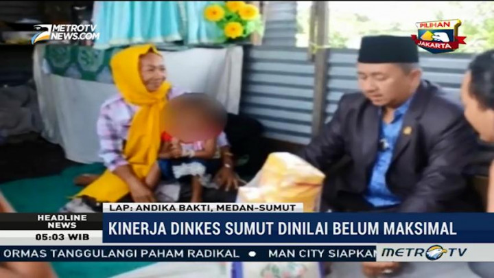 Tiga Kasus Gizi Buruk Ditemukan di Sumatera Utara