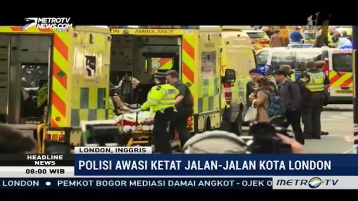 Korban Tewas Akibat Serangan London Menjadi 5 Orang