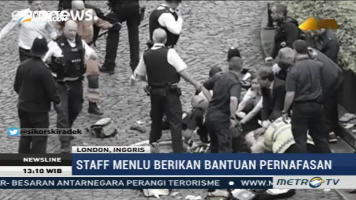 Staf Menlu Inggris Beri Bantuan Pernafasan kepada Korban Teror London