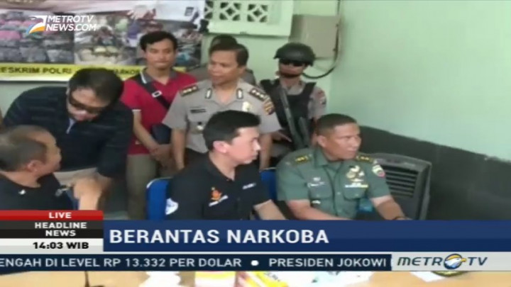 Polisi Tembak Mati Dua Bandar Narkoba Sindikat Internasional