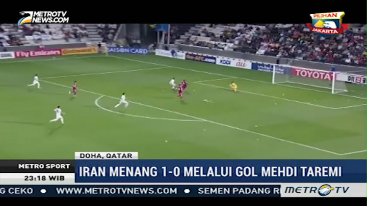 Iran Menang Tipis 1-0 Lawan Qatar