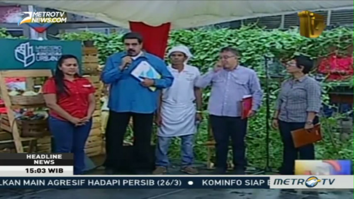 Presiden Venezuela Minta Bantuan PBB Tambah Stok Obat dan Makanan