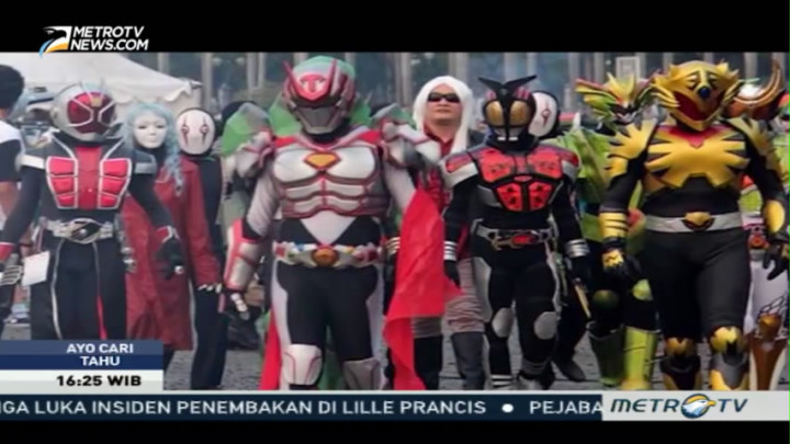 Serunya Cosplay Karakter Superhero Jepang